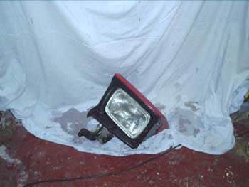 left front headlight