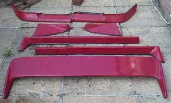 side skirt + spoiler